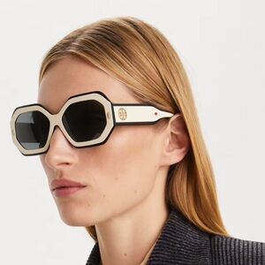 Tory Burch - Blue & Tan Sunglasses